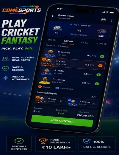 Bazarchart (bazar chart) fantasy cricket & matchday visual 2